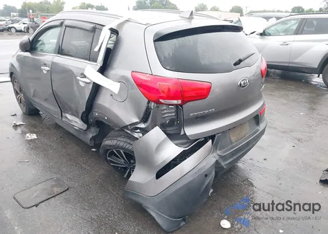 2016 Kia Sportage Sx z USA, uszkodzony, nr VIN KNDPC3A65G7841923